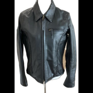 Milwaukee Jacket Women's Size S Color Black Leather Riding w Removable Lining